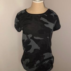 Free people camo tee